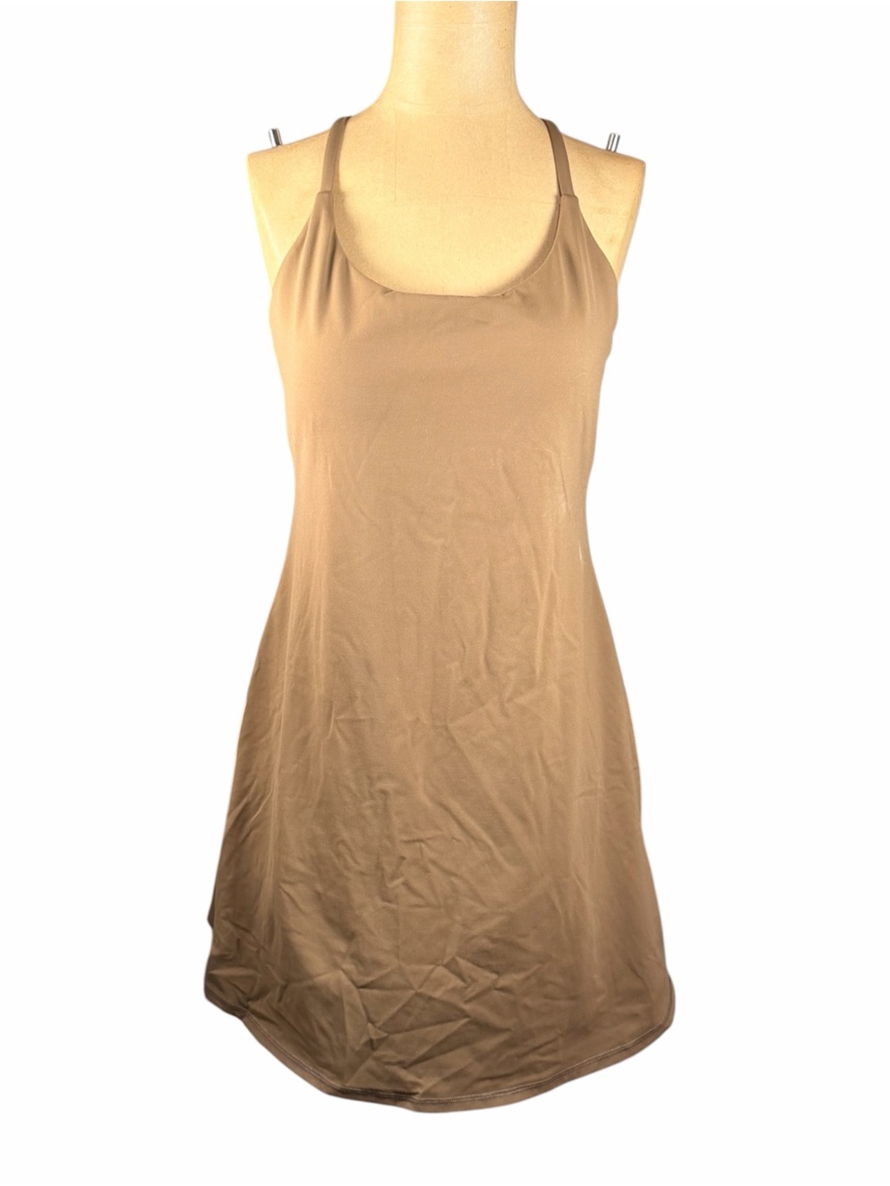 HALARA Brown Softly Zero Plush Dress NWT